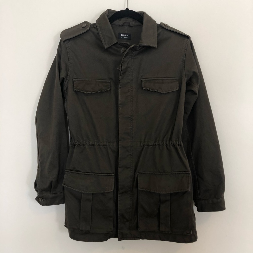 Aritzia Talula Utility Trooper Army Jacket